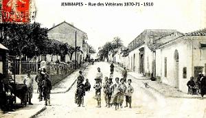 2445- Jemmapes - Rue des Veterans 1870-71 - 1910